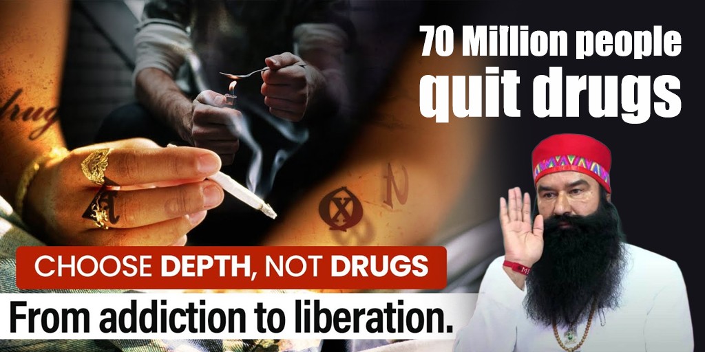 More than 70 million people have quit drugs