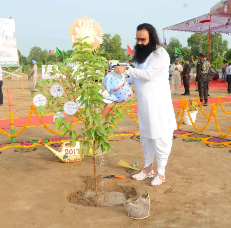 Ram Rahim's Eco Initiatives in world