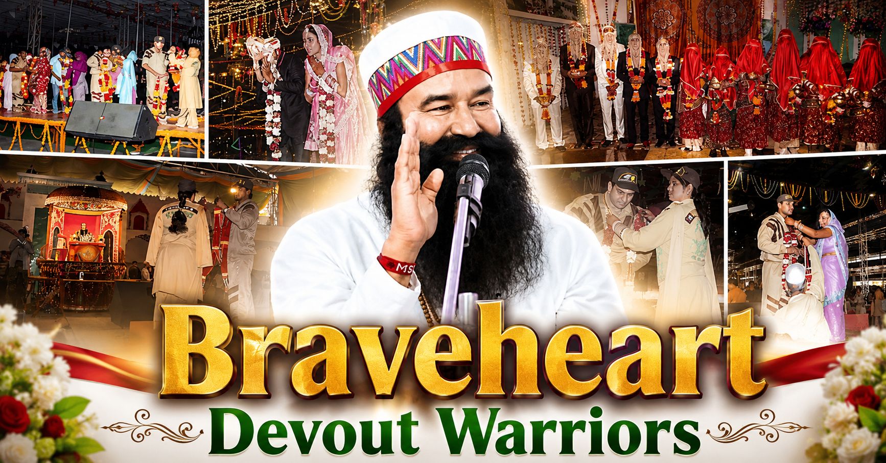 Braveheart Devout Warriors featured image showcasing inspirational wedding moments and a spiritual gathering promoting courage, commitment, and social reform.